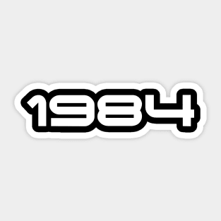 1984 Sticker